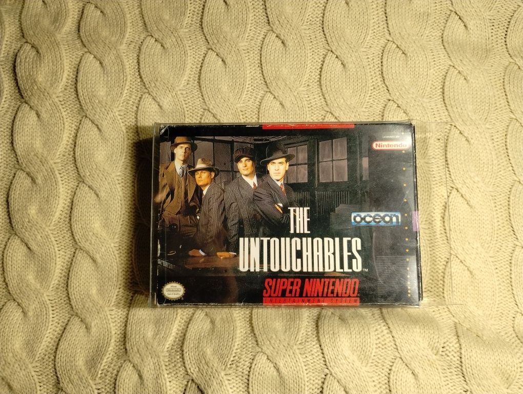 The Untouchables SNES Super Nintendo CIB