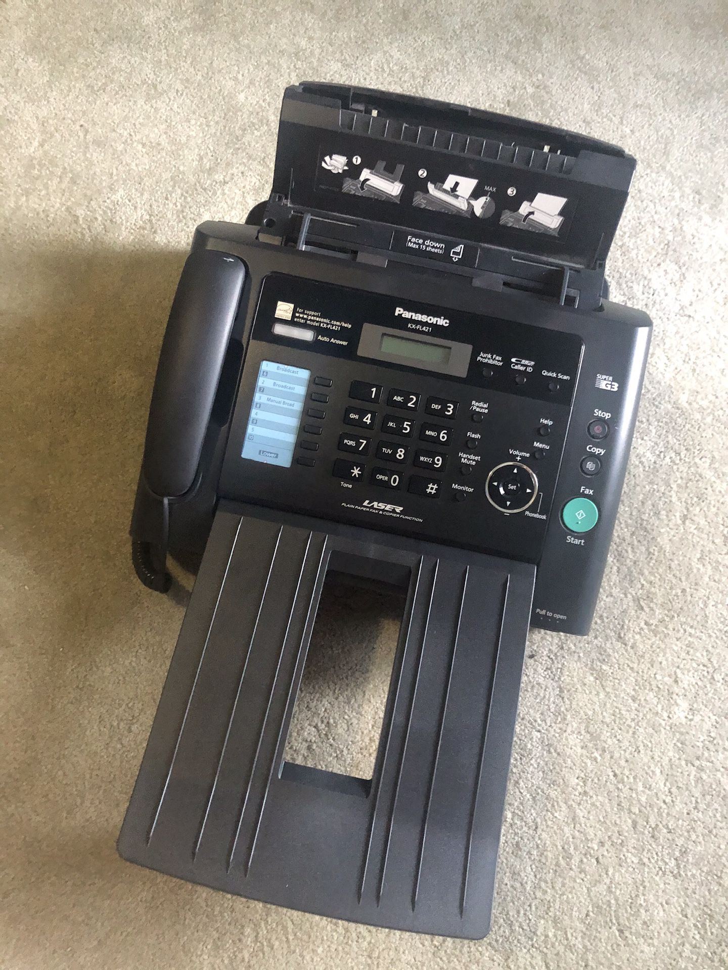 Panasonic Fax Machine KX-FL421