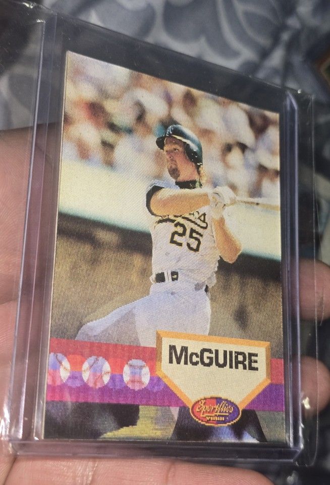 1994 Mark McGwire Sportflics Error Card Wrong Last Name