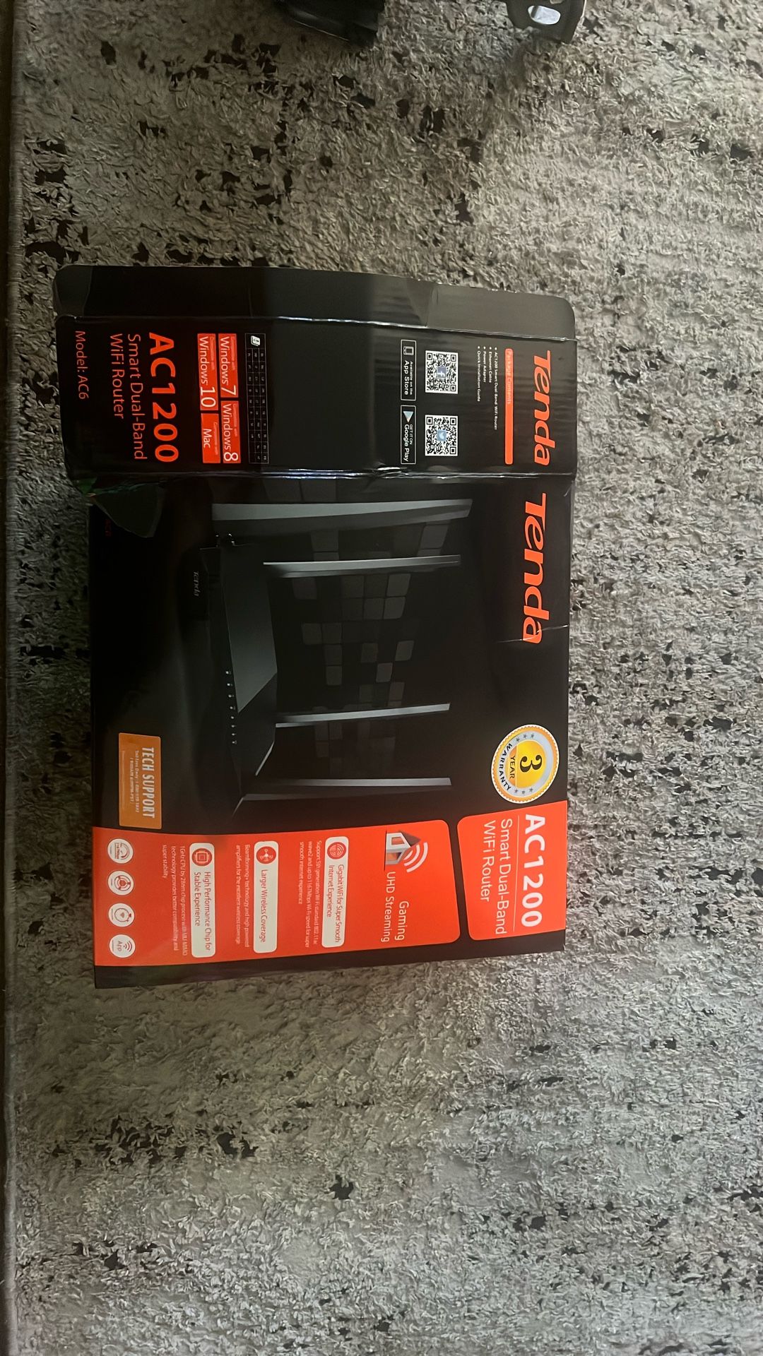 Tenda Smart Dual Band WiFi Router