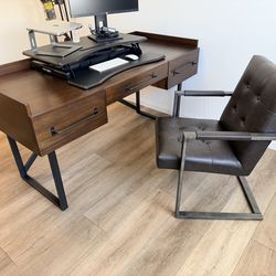Office desk & chair