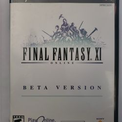 Final Fantasy XI Beta Version 