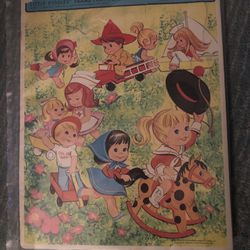 Vintage Little Kiddles Frame Tray Puzzle 1966