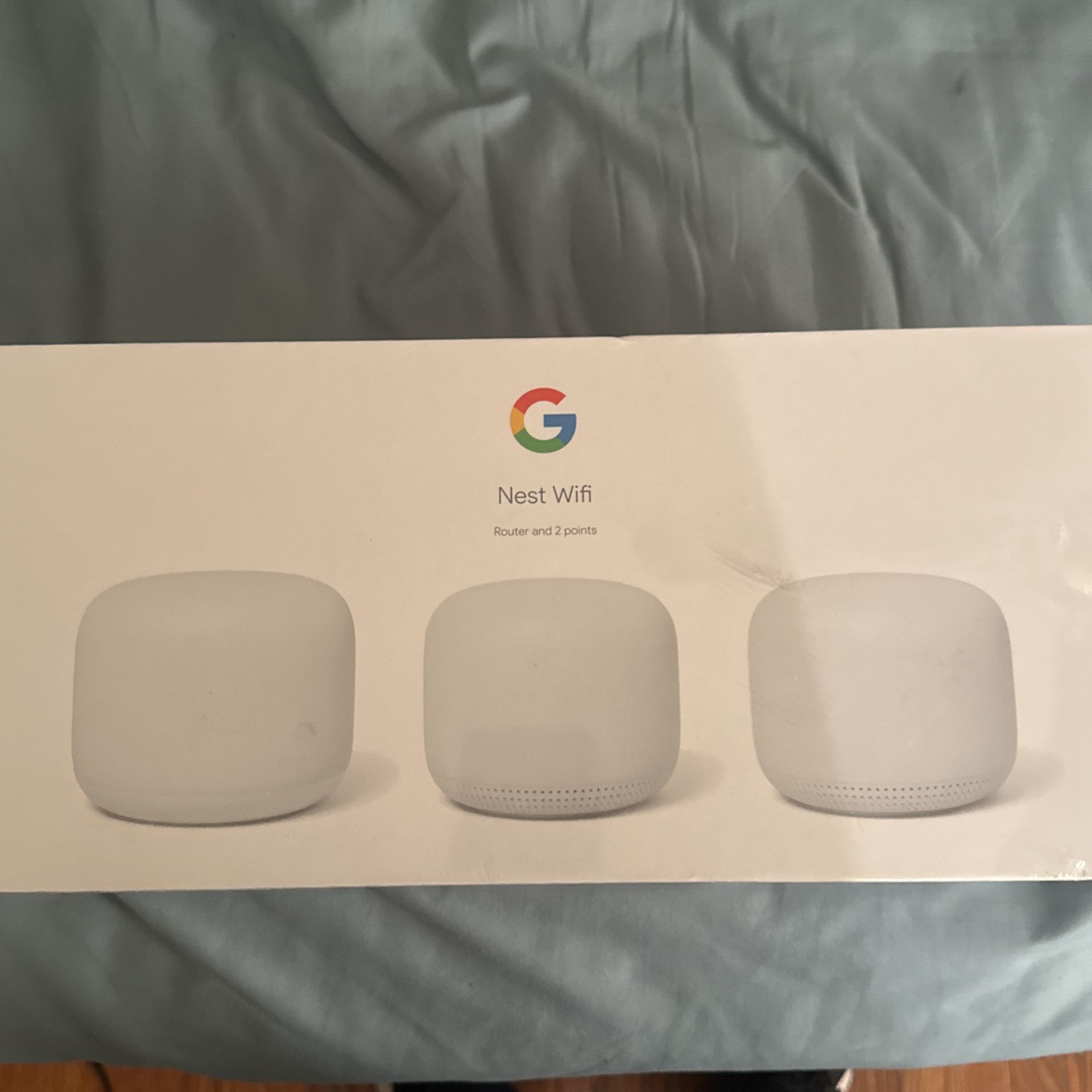 Google Nest WiFi Router And 2 Points Brand New