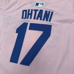 Pink Women’s Ohtani Los Angeles Shohei Ohtani Stitched Jersey