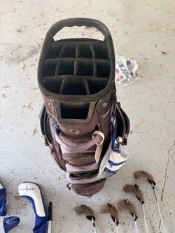 Golf Cart Bag with Dividers