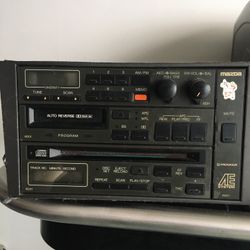 Original CD And Cassette  Radio AM And FM