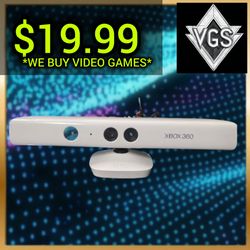 Microsoft Xbox 360 Kinect Sensor Camera White Motion Accessory Untested