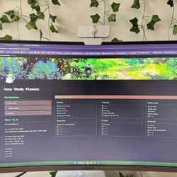 Samsung 27” 1440p Curved Monitor