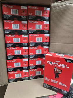 Milwaukee M12 FUEL 3/8"OR 1/2" IMPACT WRENCH TOOL ONLY, EACH NEW FOR PRICE, FINANCING AVAILABLE 