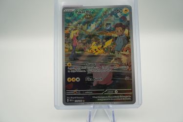 Pikachu 173/165 Holo Rare Pokémon Card MEW
