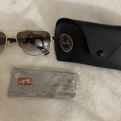 NWOT Ray-Ban Unisex RB3483 Metal Square Sunglasses