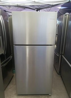 Amana Top Mount Stainless Refrigerator
