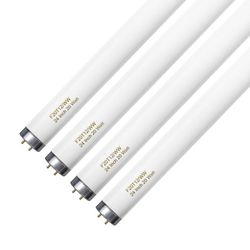  T12 Fluorescent Tube Light Bulb 20W 24 Inch, 2Ft