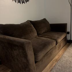 Comfy Couch + Pull-Out Bed – Good Condition!