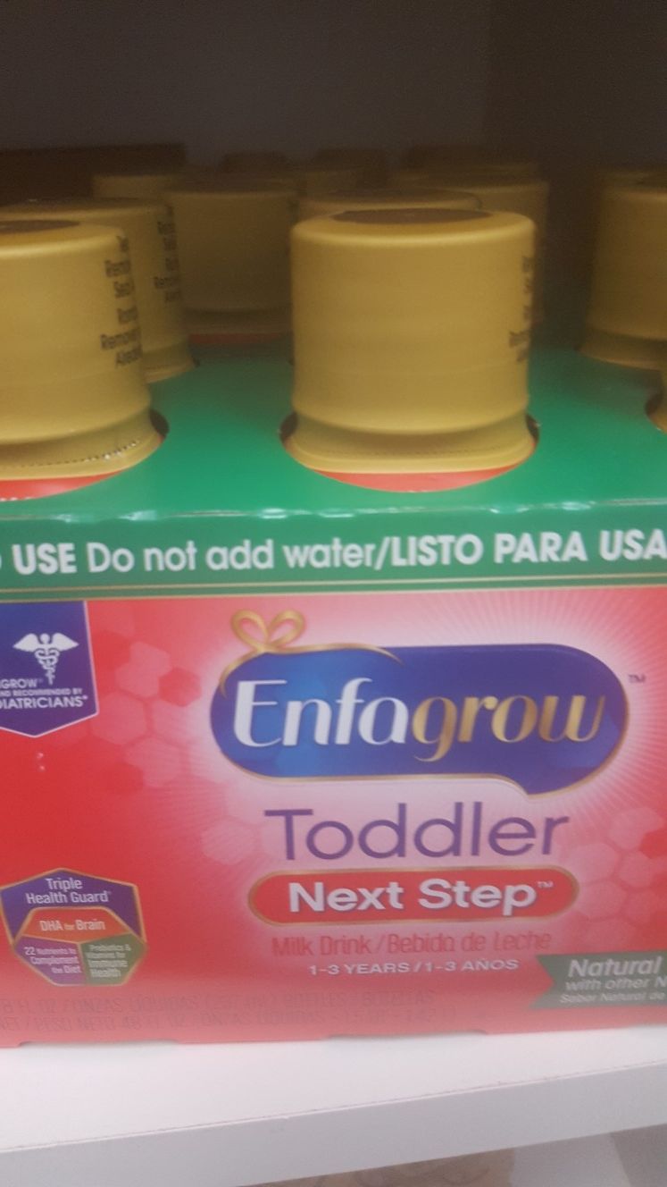 6 cases (24 bottles) Enfagrow Toddler for 1-3 years old