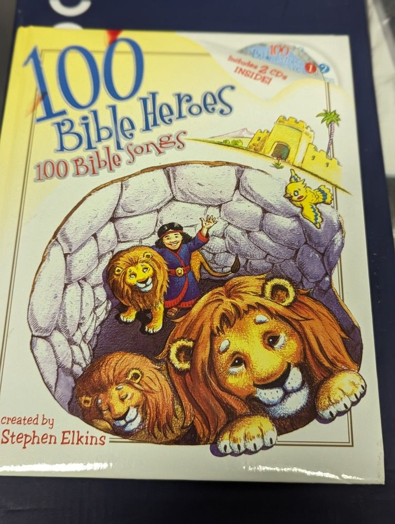 Bible Heroes Book/Cd