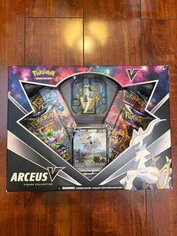 Pokemon Arceus V Figure Collection 4 Booster Packs + Promo w/ Cosmic Eclipse! ⭐️