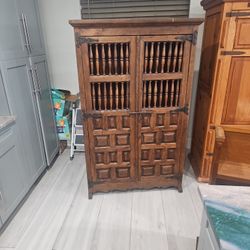 Beautiful Antique Cabinet Real Wood
