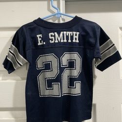 Vintage Cowboys Emmitt Smith Logo Athletic Jersey Sz 3t