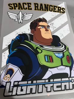 Buzz lighter / Toy Story / shirt / sweater / heat transfer