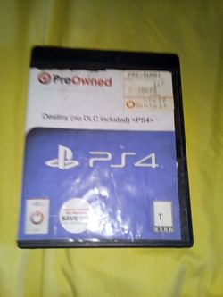 PS4 video game - Destiny