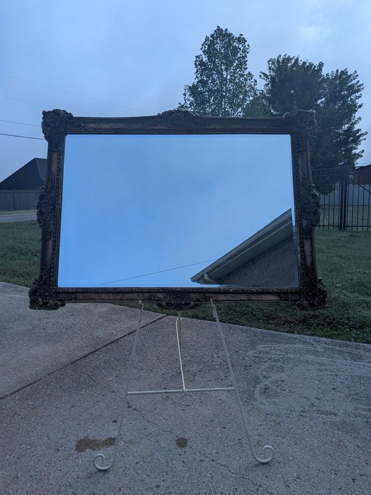 Vintage Ornate Gold Framed Wall Mirror – Carolina Mirror Co.