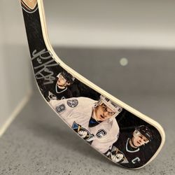 Anaheim Ducks autographed mini sticks