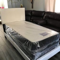 New Twin Size Beds With Mattresses Included! 