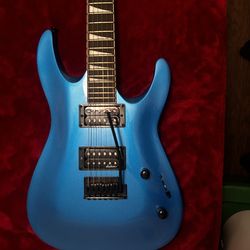 Jackson JS Series Dinky® Arch Top JS22 DKA Electric Guitar, Metallic Blue