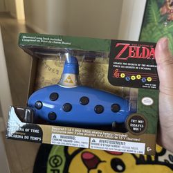 legend of zelda electronic ocarina nintendo