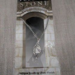 Tuscany Stone White Howlite Necklace