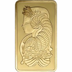 10 oz Gold Bar - PAMP Suisse - Fortuna - 999.9 Fine in Case with Assay