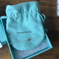 Tiffany & Co Silver Diamond Bracelet (Elsa Peretti Diamonds by the Yard Bracelet)