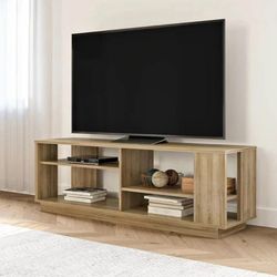 Home Glenvale Contemporary TV Stand for TVs up to 60", Natural