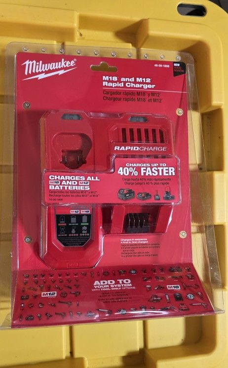 Milwaukee Rapid Charger New