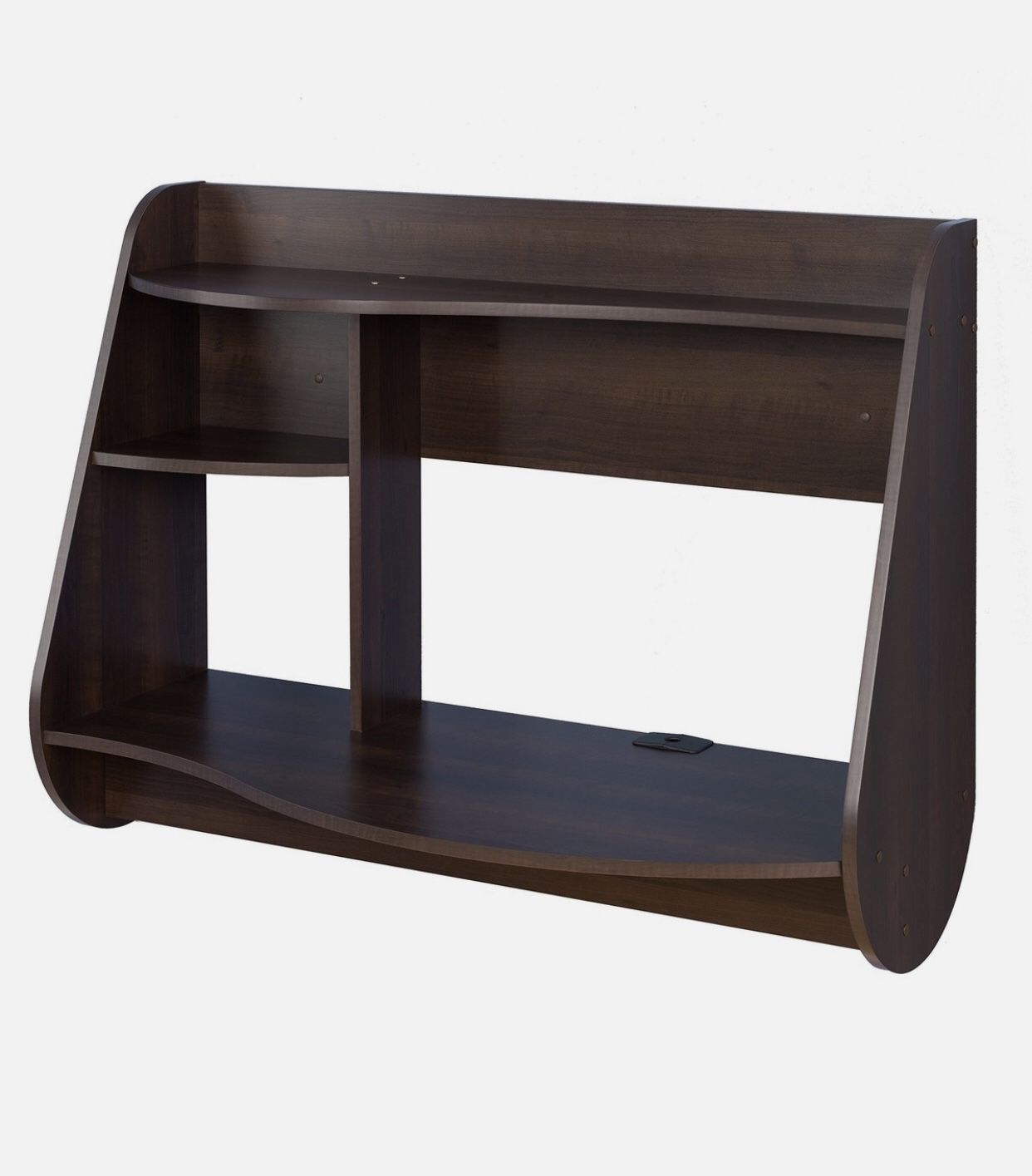 Prepac Kurv Floating Desk (Espresso)