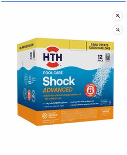 HTH pool care shock advanced