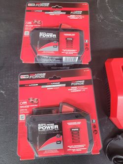 Milwaukee M18 RedLithium Forge Batteries (2-Pack)