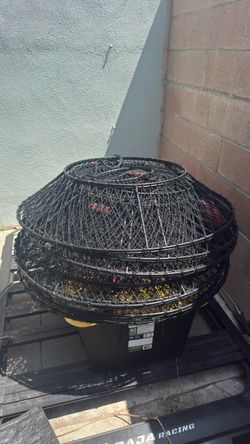 10 Heavy-Duty Lobster Hoop Nets – 36” / 14 lb Each – Complete Setup