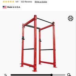 Rogue 490c Squat Rack With Pin Pipe Safties 