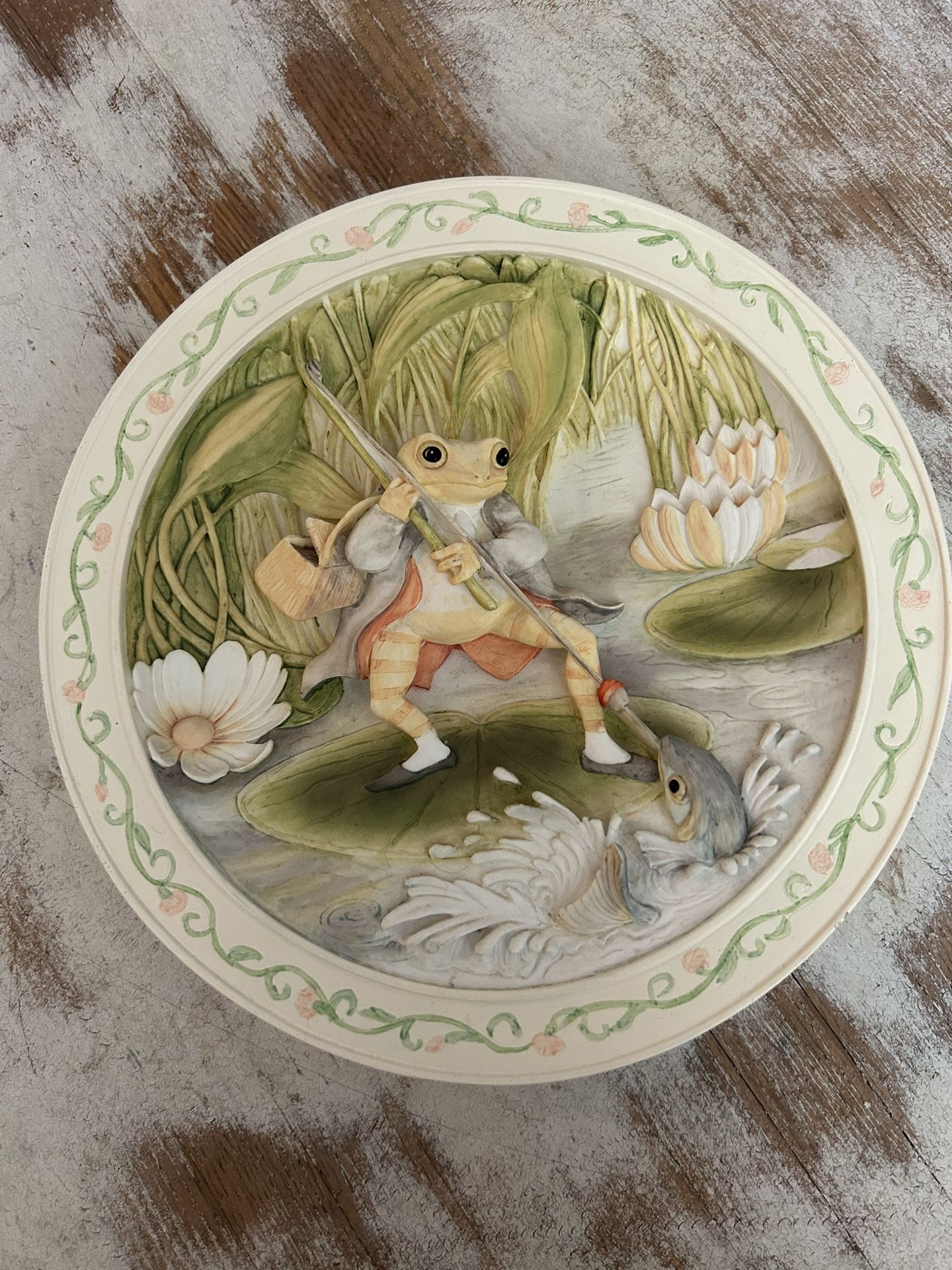 The Tale Of Mr. Jeremy Fisher Collector Plate