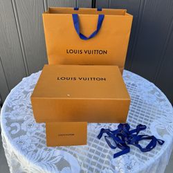Louis Vuitton Empty Box And Bag 