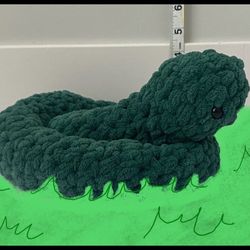 Handmade Crochet Snake 