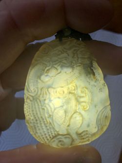 Dragon jade pendant Please check my items