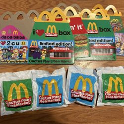 McDonald's Cactus Plant Flea Market Full Set Of Four