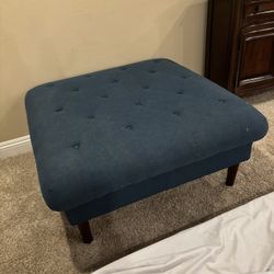 Blue Ottoman