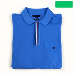 Tommy Hilfiger Flag Trim Polo Shirt