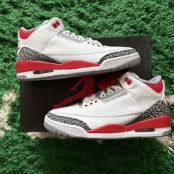 Jordan 3 Retro Fire Red 2022 