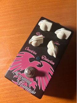 Aj Peat Screaming flamingo Overdrive/Distortion guitar pedal